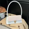 Bolso de Hombro para Mujer 2025 Nuevo Tendencia Estilo Coreano Francés Color Sólido Patchwork Patrón de Cocodrilo Moda Elegante Debajo del Brazo