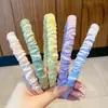 Faixa de cabeça mix and match pequena fresca feminina faixa de pressão para cabeça esponja Coreia do Sul faixa de cabeça com pérolas presilha de cabelo coque de cabelo cocar de princesa verão