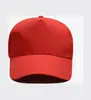 Gorra de publicidad de poliéster liso hebilla metálica gorra de cinco paneles sombrero unisex se puede imprimir texto gorra de trabajo color sólido versátil