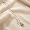 Nuevo Estilo Doce Signos del Zodíaco Brocado Imitación Dinastía Song Estilo Chino Nuevo Collar Cadena para Suéter Versátil Estilo Nacional Regalo para Amigos Accesorio Colgante