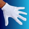 Guantes Blancos para Protección Laboral, Guantes de Trabajo Resistentes al Desgaste para Taller de Fábrica, Guantes de Algodón Blancos de Tela para Etiqueta, Guantes Blancos Finos Multifuncionales