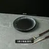 Vajilla de estilo japonés, platos de cerámica, platos creativos para la cena, platos de carne occidentales para el hogar, platos para hoteles y restaurantes.