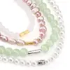 Acessórios para Joias DIY Fivela para Colar Fivela de Rosca Pulseira de Contas Caseira Fivela de Conexão Fivela de Amendoim Conector Fivela de Pérola