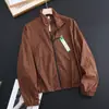 Jaqueta Esportiva Estética de Designer Corte Tridimensional Modelagem Solta Proteção Solar Skin Coat Vazado 11389