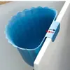Cubo de basura de cocina para colgar en la pared, papelera colgante para puerta de armario de baño, papelera decorativa para uso doméstico, contenedor de almacenamiento de alta estética