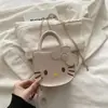 Linda Bolsa Cruzada de Dibujos Animados para Mujer, Nuevo Bolso de Mano Versátil de Moda Hello Kitty, Bolso de Hombro de Alto Valor para Niñas