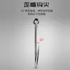 Punto de fábrica triangular dental Tubo pagar mil y tubo pagar mil derecho con púas al por mayor Anillo para pesca en mar Cabeza de anzuelo