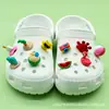 Diapositivas para Zapatos Estilo Playa 3D Tridimensionales de Venta Caliente Transfronteriza, Decoraciones para Zapatos de Jardín, Accesorios Decorativos Desmontables para Bolsas de Playa DIY