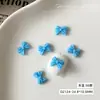 Accesorios de Uñas Artísticas Tendencia en Línea: Pajaritas Versátiles de Colores Mate 3D Decoraciones para Uñas de Resina DIY