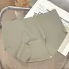 Nova Roupa Íntima Feminina Sexy Sem Costura de Seda Gelada Cintura Média de Seda de Amora Triângulo Antibacteriano na Virilha Shorts com Elástico e Versátil
