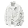 Ropa con cuello alto para protección solar para hombre 2026 Nueva marca de moda Verano Secado rápido Deportes Chaqueta fina holgada Casual para hombre Chaqueta para la piel