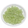 Jade Hetian Color Agua Clara 8x12mm Sección de Bambú Cuentas Sueltas Venta al por Mayor Accesorios para Pulsera Collar de Joyería de Jade Cuentas Espaciadoras