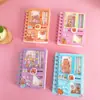 Muñeca Mecanismo de Clip Magnético Capibara Bobina Bolsillo Linda Descompresión Portátil Pequeño Cuaderno Regalo para Estudiante