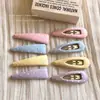Pinza para el pelo tipo BB de lunares de colores dulces estilo coreano para mujer, nuevo accesorio para el pelo de nicho primavera-verano 2026, pinza versátil para flequillo