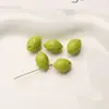 Zhen Tu Estilo Coreano Desenho Animado Colorido Fruta Limão Acrílico Horizontal Contas Acessórios Brincos DIY Ornamentos de Orelha Femininos