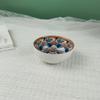 Cuenco de ratán de 3,8 pulgadas estilo japonés para salsa de calabaza, plato pequeño, plato para condimentos de salsa de soja para el hogar, plato para aperitivos, plato para condimentos para ollas calientes