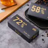 Baileys Manteca de Cacao Pura Chocolate Negro Porcentaje Chocolate Negro Amargo Comida de Reemplazo Fitness Merienda Empaquetada Individualmente Caja de Regalo