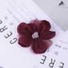 Corsage coreano al por mayor para mujer diy zapatos y sombreros para mujer tocado accesorios de flores ropa flor de hilo decorativa ventas directas de fábrica