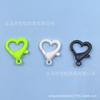 Llavero de joyería DIY hecho a mano, accesorios de plástico de 26 mm, colorido, con forma de langosta, cadena de máscara de caramelo, colgante con hebilla