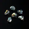Contas de Cristal Barroco Coloridas com Furo Reto, Contas de Vidro em Formato Irregular (Pedrinhas), Materiais para Brincos de Miçangas Artesanais DIY