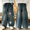 Ropa para Niños Huzhou Zhili Jeans para Niños 2026 Otoño Nuevo Pantalones Largos para Niños Pantalones de Moda para Bebés Niños Primavera y Otoño