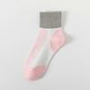 Calcetines Zhuji para mujer, calcetines deportivos de caña media, venta al por mayor, primavera y otoño, para exteriores, absorbentes de sudor, transpirables, para correr, de algodón, estilo académico, calcetines para mujer