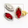 Taladro de Borde Ojo de Caballo Hebilla de Cristal de Vidrio Taladro de Garra Taladro Cosido a Mano Diy Accesorios para el Cabello Bolso de Zapato Accesorios para la Ropa Taladro Joyería Taladro de Agarre Pasta de Taladro