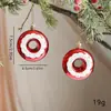 Nuevos Productos Transfronterizos: Bastones de Caramelo Navideños, Caramelo Decorativo Pintado Galvanizado, Adornos para Árbol de Navidad