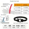 Pulsera de Moda Transfronteriza Europea y Americana Brazalete Tejido para Hombres Cierre de Acero Inoxidable Cuerda Roja de Mano para Pareja Joyería para Estudiantes