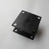 Bloco de Borracha Amortecedor de Vibração Plana, Amortecedor de Rolo Compactador, Bloco de Borracha Amortecedor de Compactador
