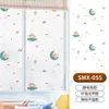 Pegatinas de Vidrio de Dibujos Animados, Película de Privacidad para Ventana Translúcida y Opaca, Película de Vidrio de Privacidad Antifugas para Baño y Inodoro