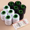 Set de Agujas e Hilo de Coser para el Hogar, Caja de Agujas e Hilo de Coser, Hilo de Coser, Hilo de Coser Hecho a Mano, Hilo Negro, Hilo Blanco, Hilo de Coser a Mano