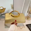 Otoño Nueva Moda Casual Cadena Personalidad Color Sólido Simple 2026 Bandolera Pequeña Cuadrada para Mujer