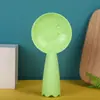Cuchara de arroz creativa con cara sonriente para cocina, cuchara de arroz antiadherente para uso doméstico, cuchara para arrocera, cuchara para servir