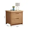 Mesita de noche de madera maciza, estilo chino moderno, armario de almacenamiento de madera natural, armario estrecho de 40 cm, diseño simple para dormitorio y vivienda de alquiler