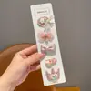 Presilha de Cabelo Desenho Animado Fofa, Grampo, Acessório de Cabelo para Crianças, Presilha Não Danifica Franja Lateral para Meninas