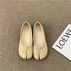 Zapatos planos para mujer de estilo coreano, sin cordones, punta fina, para comercio exterior transfronterizo, versátiles, estilo abuela, zapatillas tipo frijol