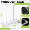 Suporte de Mesa em Acrílico para Exibição de Livros Suporte de Exibição Transparente para Fotos, Livros, Partituras, Cadernos e Suporte para Tablet