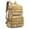 Mochila outdoor com bolsa frontal dupla para homens e mulheres, bagagem de viagem, viagem ao ar livre, confortável, expansão MOLLE, mochila de grande capacidade