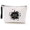 Amazon eBay Explosiones Estuche para Lápices Personalizado Personalizar Lino Sublimación Bolso Cosmético para Mujer Regalo