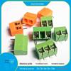 Bloco Terminal de PCB Tipo Parafuso Kf126-5.0 2P3P e Oco Pode Ser Montado com Cobre Puro Verde Laranja Plug-In Direto Soldagem