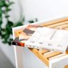 Estante para flores de balcón, zapatero, estante de madera de bambú para decoración, macetas suculentas de pothos para el hogar, estante para macetas de interior multicapa