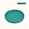 El Nuevo Plato Redondo de Silicona para Mascotas de Amazon es Duradero, Antideslizante y Anticaídas, Plato para Comida de Gato y Perro, Grado Alimenticio, Plato Calentable para Perro