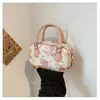 Bolsa de Ombro/Mão/Transversal Estampada de Borboleta Verão 2025 Nova Doce Fresca Casual Fashionável Elegante