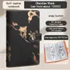 Livro de Dinheiro com Padrão de Mármore Transfronteiriço, Popular Online, Pode Conter 20.000 Moeda Estrangeira, Livro de Dinheiro de Grande Capacidade, Pasta de Dinheiro A6, Álbum de Dinheiro