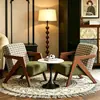 Hierro Richard Sala de Estar Sillón Individual Casual Retro Balcón Cafetería Estilo Antiguo Diseñador Personas Perezosas B&B