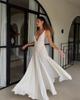 Verano 2027 Moda Femenina Transfronteriza Europea y Americana Aliexpress Vestido de Tirantes Elegante y con Estilo Sencillo con Encaje Hueco