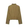 Estilo Europeo y Americano Transfronterizo 2026 Nueva Moda Elegante para Mujer Venta al por Mayor Chaqueta de Falda Corta de Nueve Puntos Ajustada 8490700