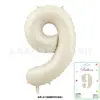 Globos Digitales de Tarjeta de 40 pulgadas Cubierta Dura Envueltos Individualmente Tarjeta de Papel Globos de Papel de Aluminio Globos de Decoración para Fiesta de Cumpleaños Venta al por Mayor