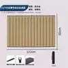 Mesa Plegable Portátil para Camping al Aire Libre con Tablero de Madera con Textura de Aleación de Aluminio, Mesa Plegable Ligera Tipo Rollo de Huevo